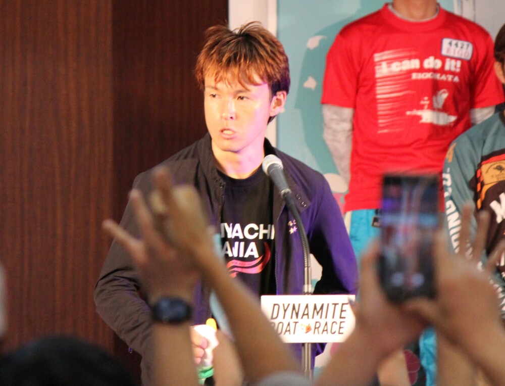 お*ジ様 ボートレース宮地元輝選手直筆サイン入りTシャツ お*ジ様 ボートレース宮地元輝選手直筆サイン入りTシャツ - メルカリ